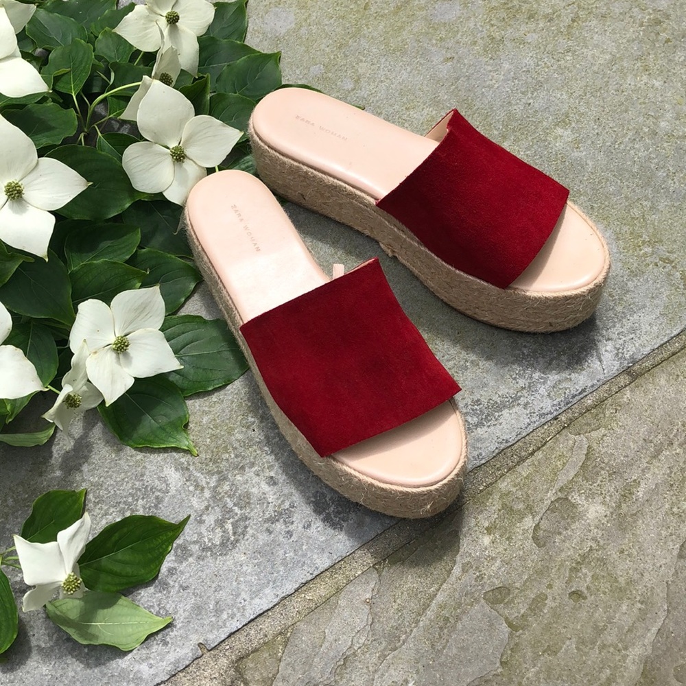 PRICE FIRM!Zara Espadrilles like new - Picture 2 of 4